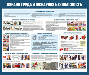 С155 Охрана труда и пожарная безопасность - Стенды - Стенды по охране труда - Магазин охраны труда ohranatruda-shop.ru